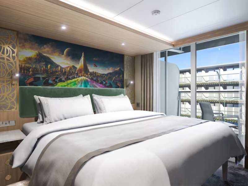 Concierge Family Garden View with Verandah Stateroom